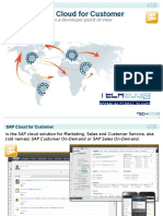 SAP Cloud For Customer Overview