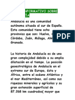 Texto Informativo Sobre Andalucía