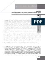 Selmi - Culte Impérial Et Persécution Romaine Le Cas de L'afrique