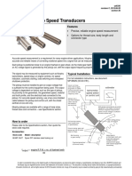 Magnetic Pickup Transducers