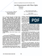 Lightning Current Measurement With Fiber-Optic Sensor