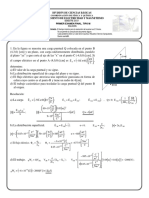 Examen Electricidad y Magnetismo Con Solución