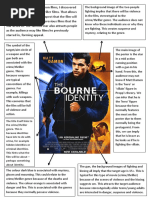 The Bourne Identity Poster Analysis