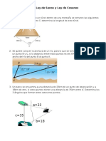 Leyes de Senos y Cosenos-Tarea