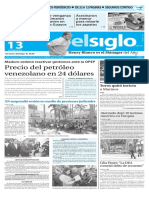 Edicion Impresa El Siglo 13-01-16