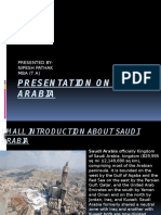 Presentation On Saudi Arabia