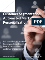 The Power of Customer Segmentation, Automated Marketing and Personalization Ebook