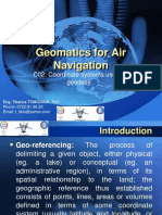 Geomatics For Air Navigation: C02: Coordinate Systems Used in Geodesy