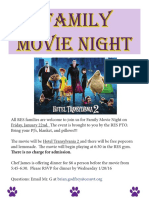 Family Movie Night 2016