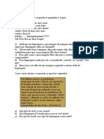 Exercícios Variação Linguistica