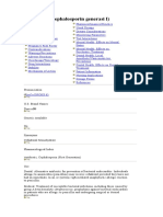 Cefadroxil (Cephalosporin Generasi I)