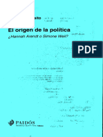 Esposito Roberto El Origen de La Politica