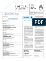 Boletín Oficial de La República Argentina, Número 33.295. 13 de Enero de 2016