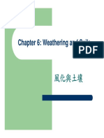 Chapter 6: Weathering and Soils