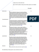 Big Five Personality Test Results (MIT LAUNCH)