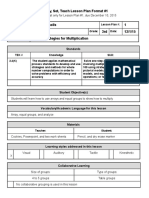 Ready, Set, Teach Lesson Plan Format #1: Standards