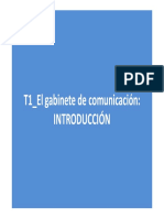 El Gabinete de Comunicación