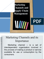 Marketing Channels and Supply Chain Management