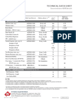 Technical Data Sheet: Property Test Method Unit Frequency