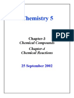 Chemistry 5: Chemical Compounds Chapter-4 Chemical Reactions