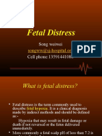 Fetal Distress and DFM