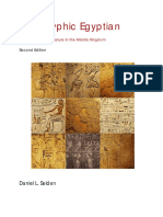 Hieroglyphic Egyptian An Introduction To PDF