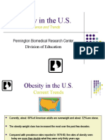 Obesity in The U.S.: Prevalence and Trends