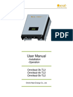 User Manual: - Installation - Operation