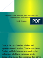 Debate of Prophet Muhammad With Christians