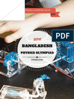 Bangladesh Physics Olympiad 2016