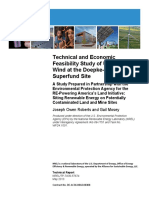 Technical and Economic Feasibility Study of Utility-Scale Wind at The Doepke-Holliday Superfund Site