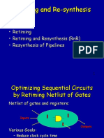 Retiming and Re-Synthesis