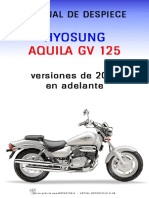 Manual de Despiece Gv125