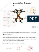 A Quimica Dos Organomet Licos Do Bloco D