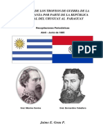 Recepccion de Los Trofeos de Guerra - Abril A Junio 1885 - Paraguay - Portalguarani