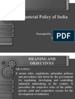 Industrial Policy of India