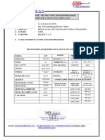 Informe Tecnico Del Transformador Trifasico Seco Encapsulado 400kva