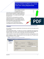 Configuring HYPACK SURVEY For A Towed SideScan With Trailing Magnetometer