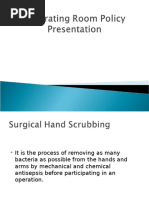 Surgical Handscrubbing