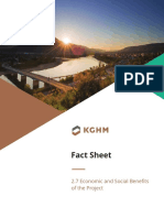 Ajax Mine Economic and Social Benefits Fact Sheet