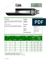 3c Al Xlpe PVC 12.7 (22) KV Heavy Duty Cws Armoured