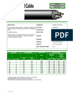 3c Cu Xlpe PVC 3.8 (6.6) KV Light Duty Cws