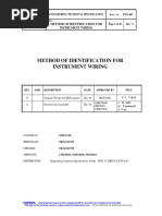 Ets403 Method of Identification For Instrument Wiring