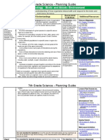 Biotic and Abiotic Environment 7sd Planning Guide With Additional Resources Linked