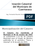 Modernizacion Catastral Del Mun de Cuernavaca