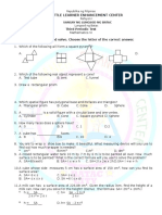 Math 6 3rd Grading