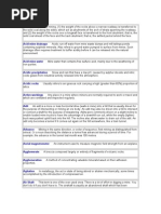 Mining Glossary