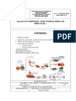 Guía #1. Fundicion