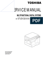 Toshiba DP-2506 Service Manual