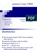 PRBS Generator Using VHDL Final